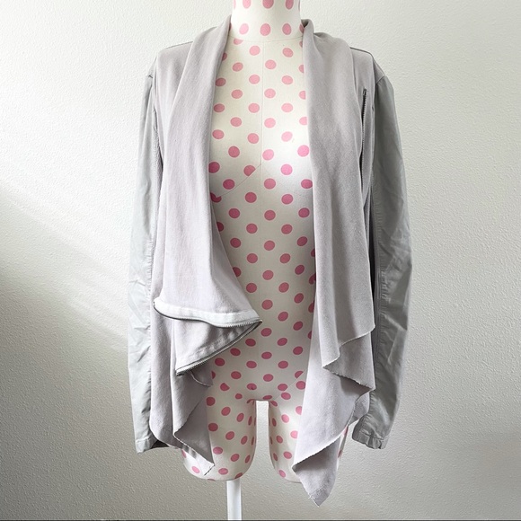 Blank NYC Private Practice Grey Waterfall Jacket - Picture 2 of 10